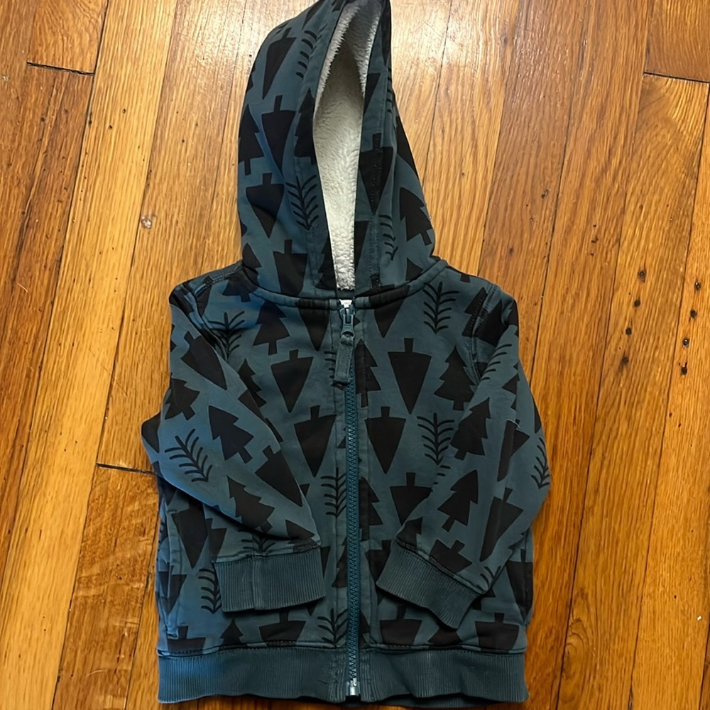 Hanna Andersson Lined Hoodie 2T